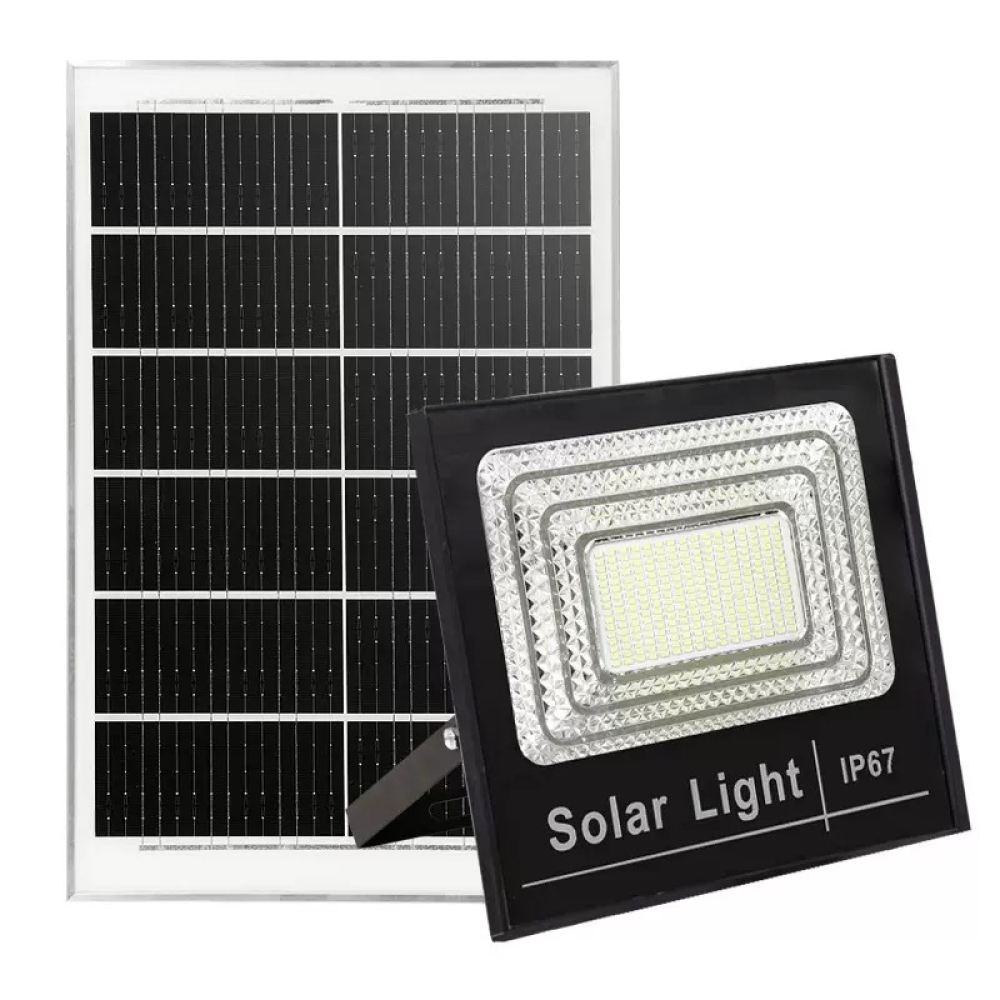 Home Security Flood Lights - 高効率ソーラーLED投光灯、屋外ガーデン用、防犯灯、防水、リモコン付き、庭、住宅、道路、通路に最適。