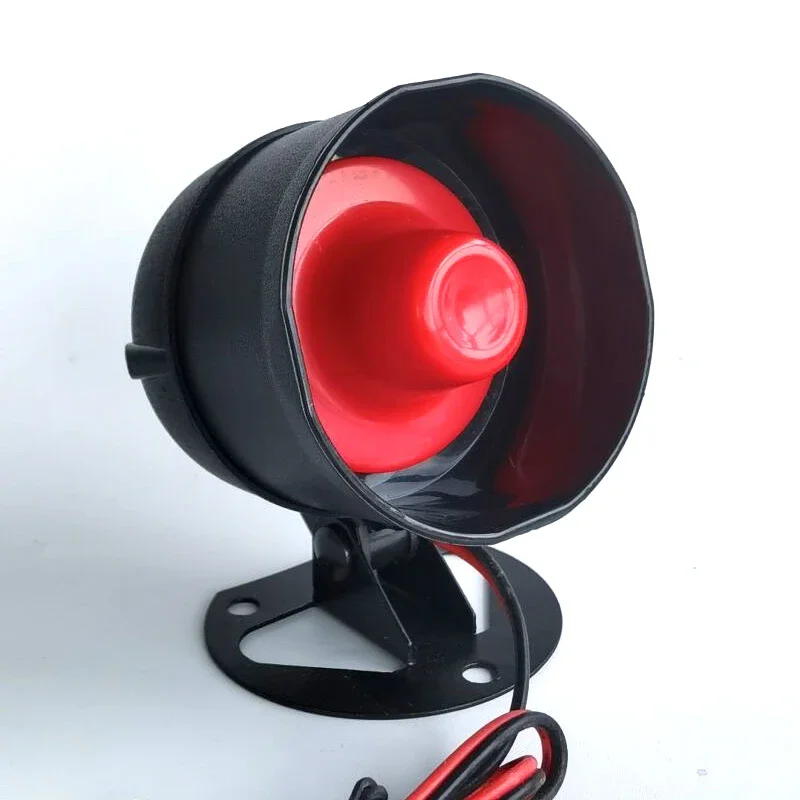 Sim Gsm Alarm - 車のアラームサイレンホーン車両セキュリティシステム盗難防止1ウェイスピーカー12V 105dBトランペット1トーントラックオートバイスクーター家庭用