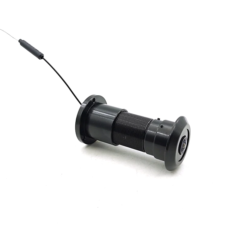 Home Security Front Door Camera - Tuya-ミニIPカメラ,双方向オーディオ,ドアアイ穴,1080p,180度,魚眼ネットワーク,p2p,TFカードスロット,ホーム