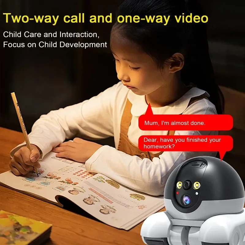 128GB WIFI ロボットカメラ デュアルレンズ デュア - Home Security Robot のレビューと価格