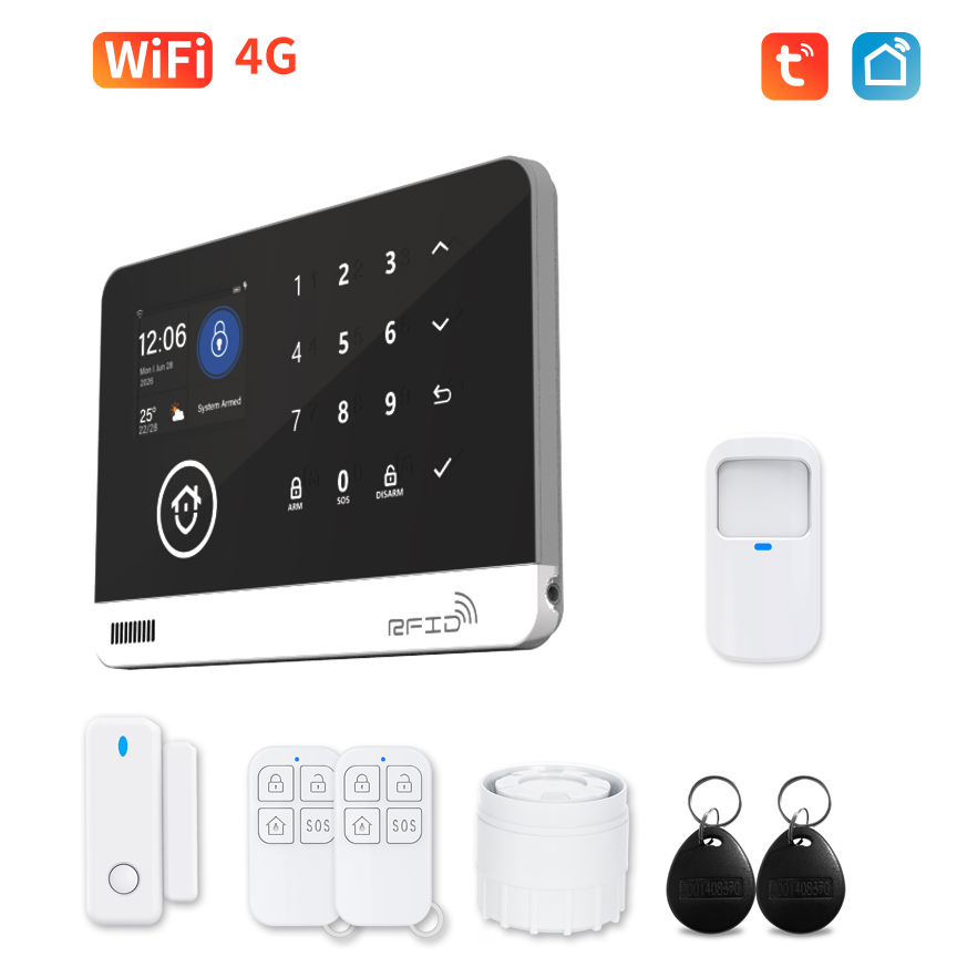 WiFi GSM スマートホームアラームセキュリティシステム - Home Security Battery Replacement のレビューと価格