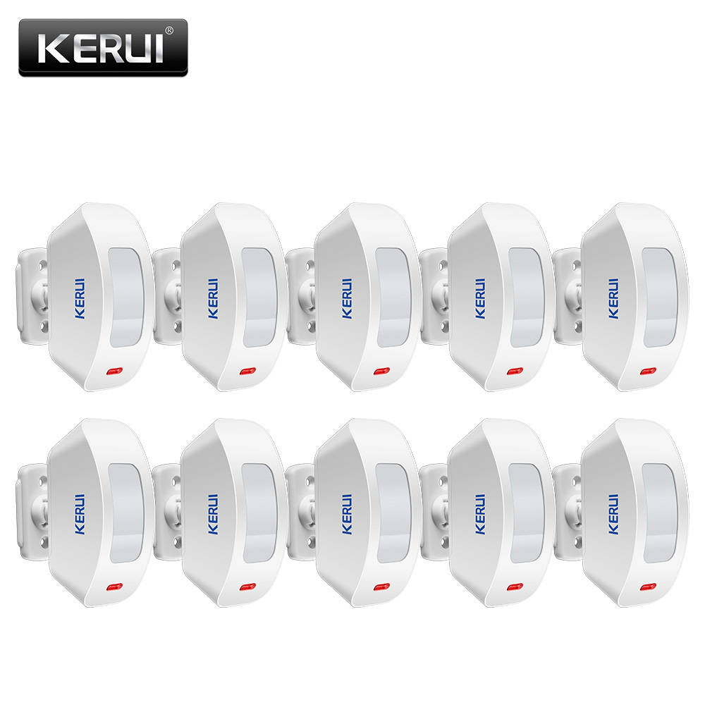 KERUI ワイヤレスカーテン赤外線検出器窓 PIR モーシ - Sim Gsm Alarm のレビューと価格