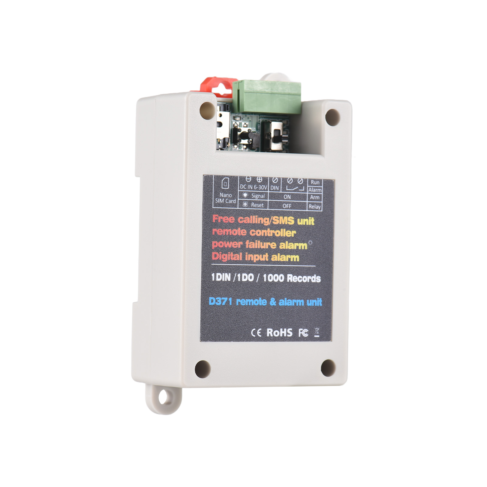 GSMゲートオープナーリレー 2Gリモートコントローラー 電 - Sim Gsm Alarm のレビューと価格