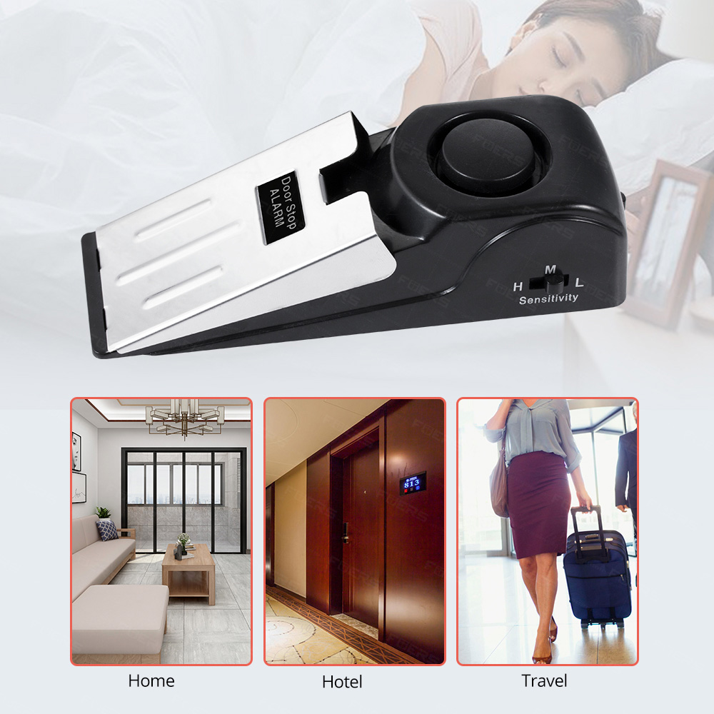 FUERS ドアストップアラームシステム 120dB 大音量 - Sim Gsm Alarm のレビューと価格