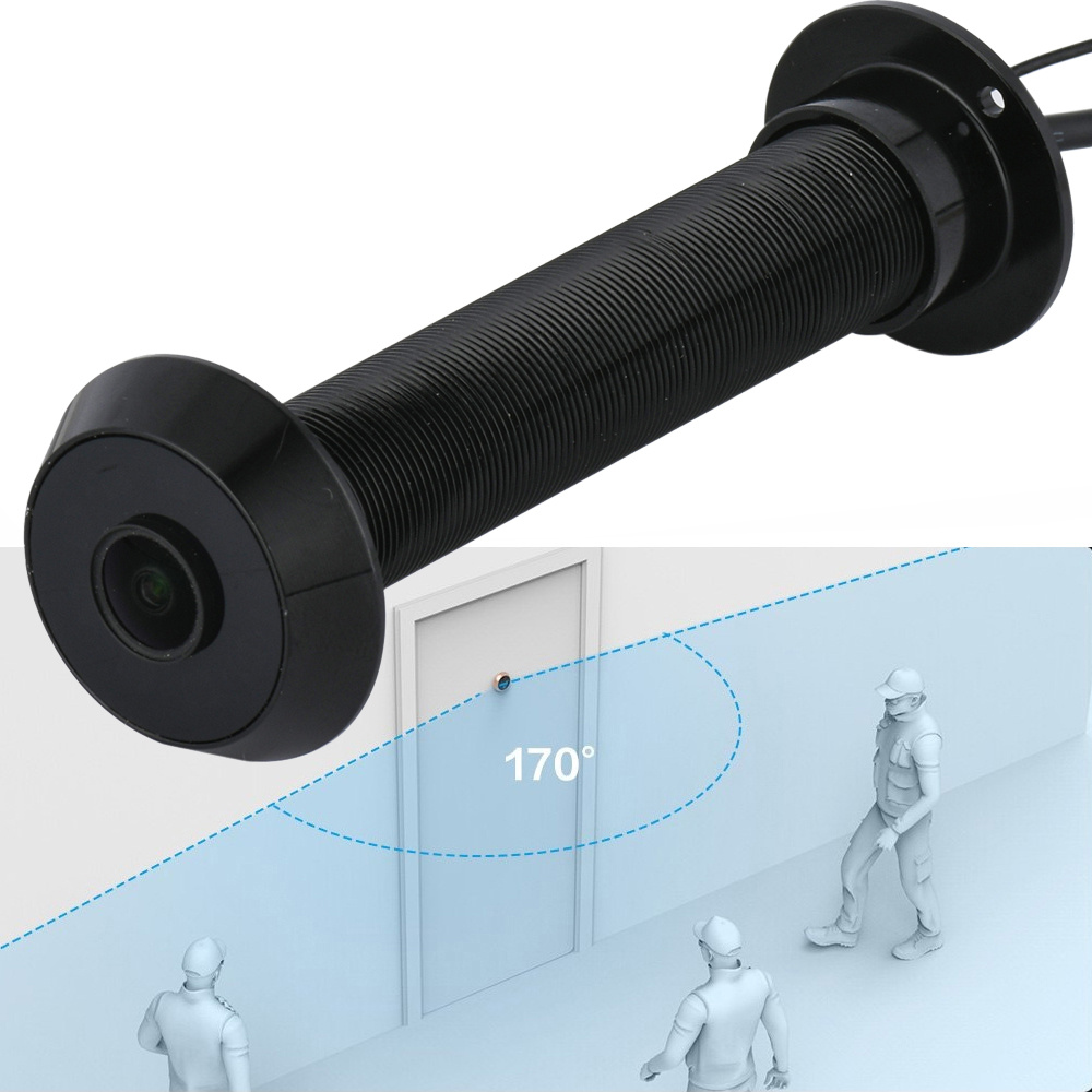 LEDドアアイカメラ 1080P 2MP TFカード内蔵 I - Home Security Front Door Camera のレビューと価格