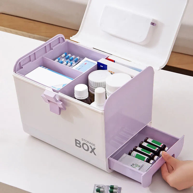 家庭用収納ボックス 薬収納 メディカルキャビネット 薬品・お - Home Security Box のレビューと価格