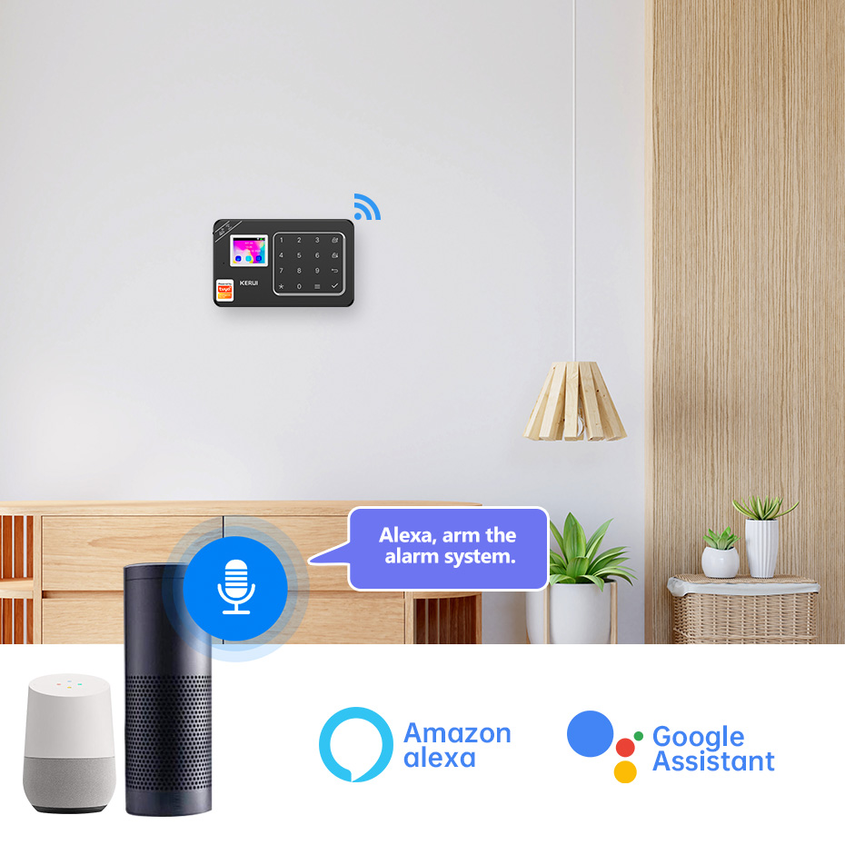 KERUI GSM 4G WiFi アラームセキュリティシス - Sim Gsm Alarm のレビューと価格